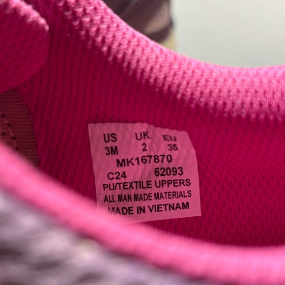 Merrell Kids' Purple and Pink Shoes size 3 (youth) - Picture 3 of 5